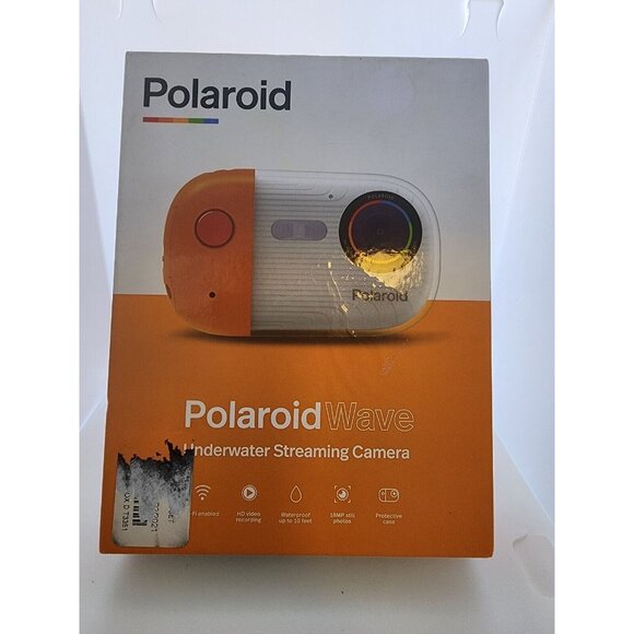 Polaroid Underwater Camera 18mp 4K UHD, Polaroid Waterproof Camera, LCD Display